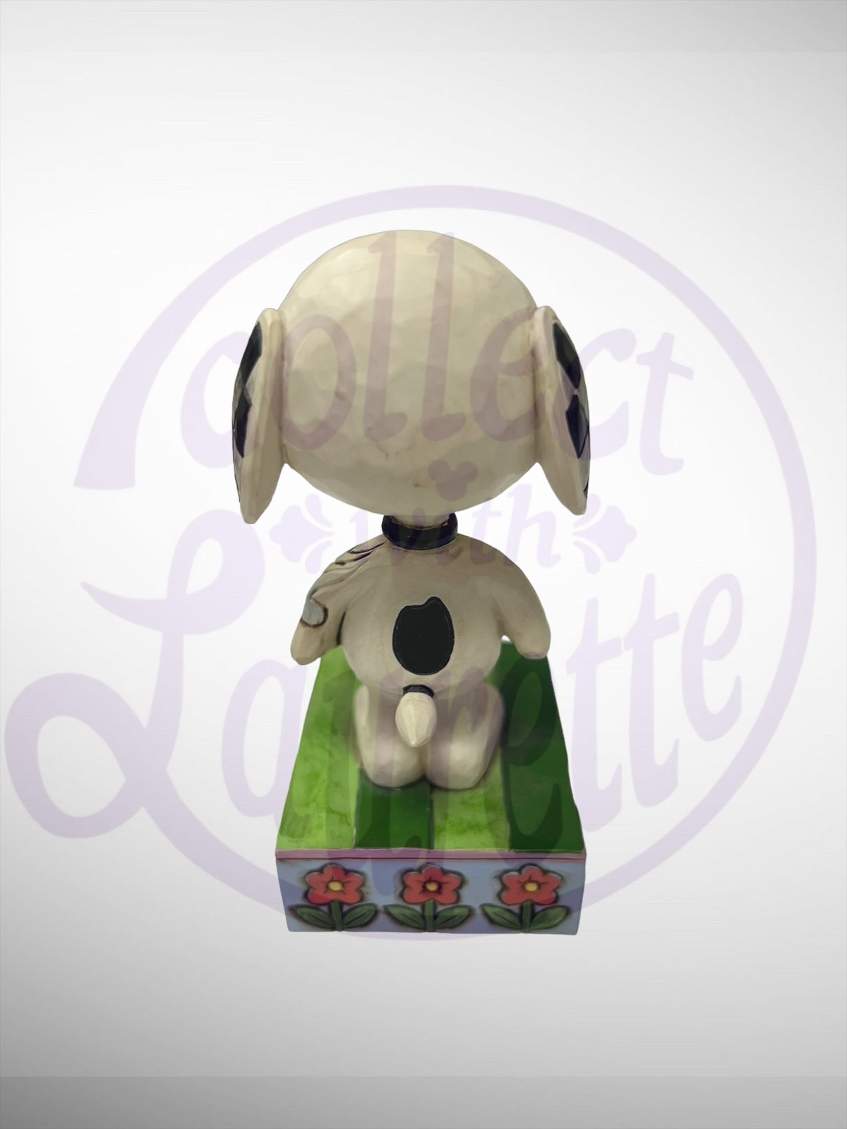 Jim Shore Peanuts - More Food Please Snoopy Figurine (No Box)